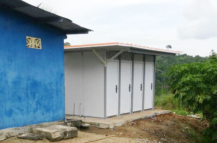 الحمام الجاهز في بنما